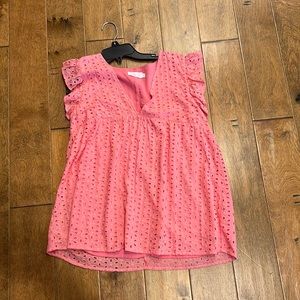 Pink Pink Lily Sleeveless Blouse